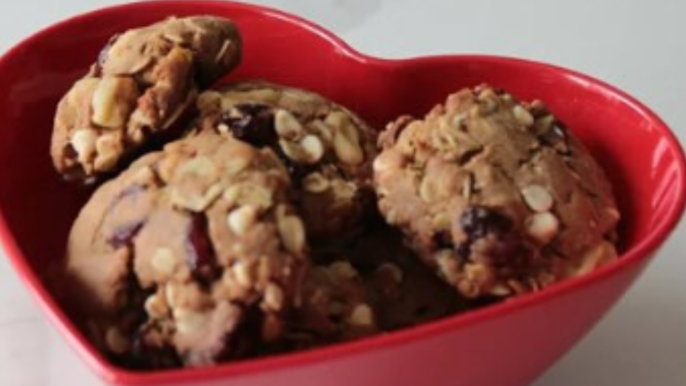 Image of CRANBERRY WALNUT WHITE CHOCOLATE COOKIES 