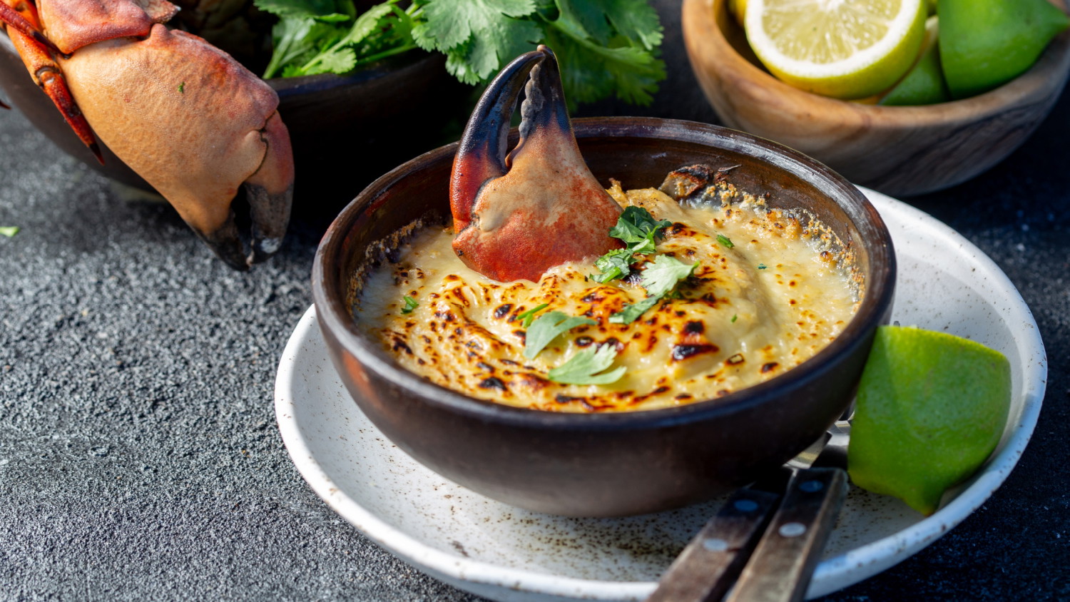 Image of Chilean Pastel de Jaiba (Baked Crabmeat)