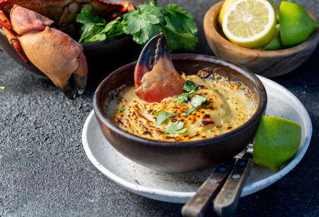 Image of Chilean Pastel de Jaiba (Baked Crabmeat)