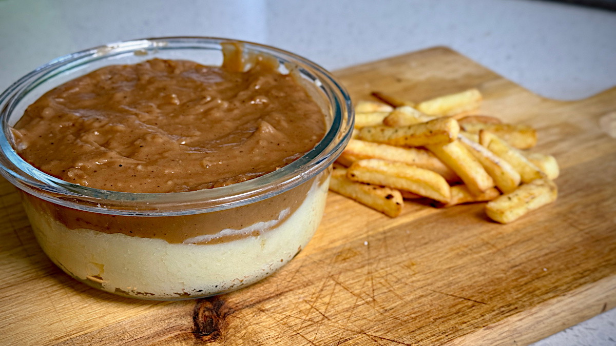 KFC Potato and Gravy for hot chips | AUSSIEQ BBQ