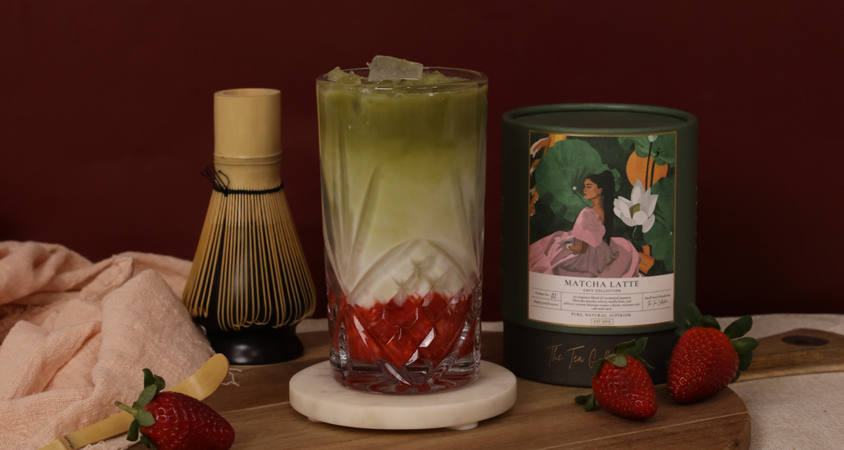 Strawberry Coconut Matcha