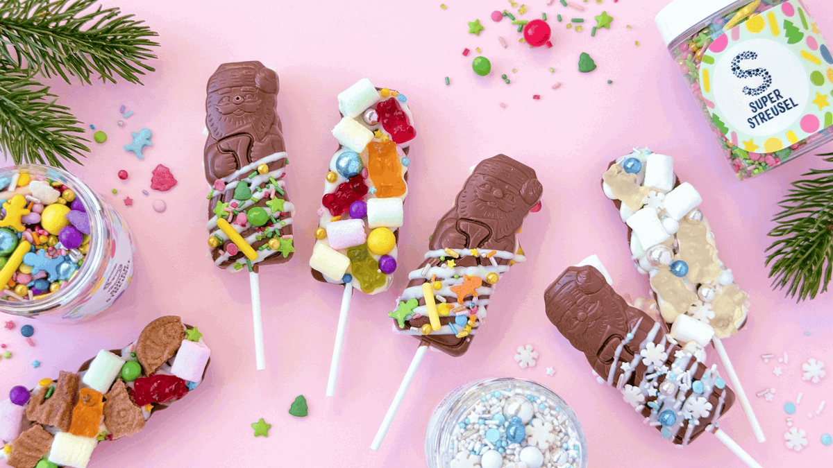 Gepimpte Schoko Lollies