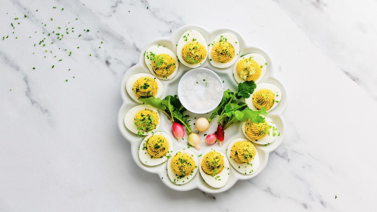 Image of Curried Deviled Eggs