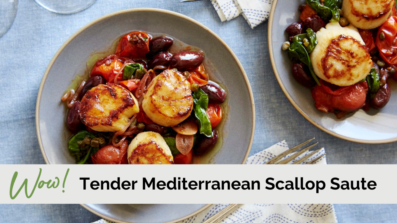 Image of Tender Mediterranean Scallop Saute