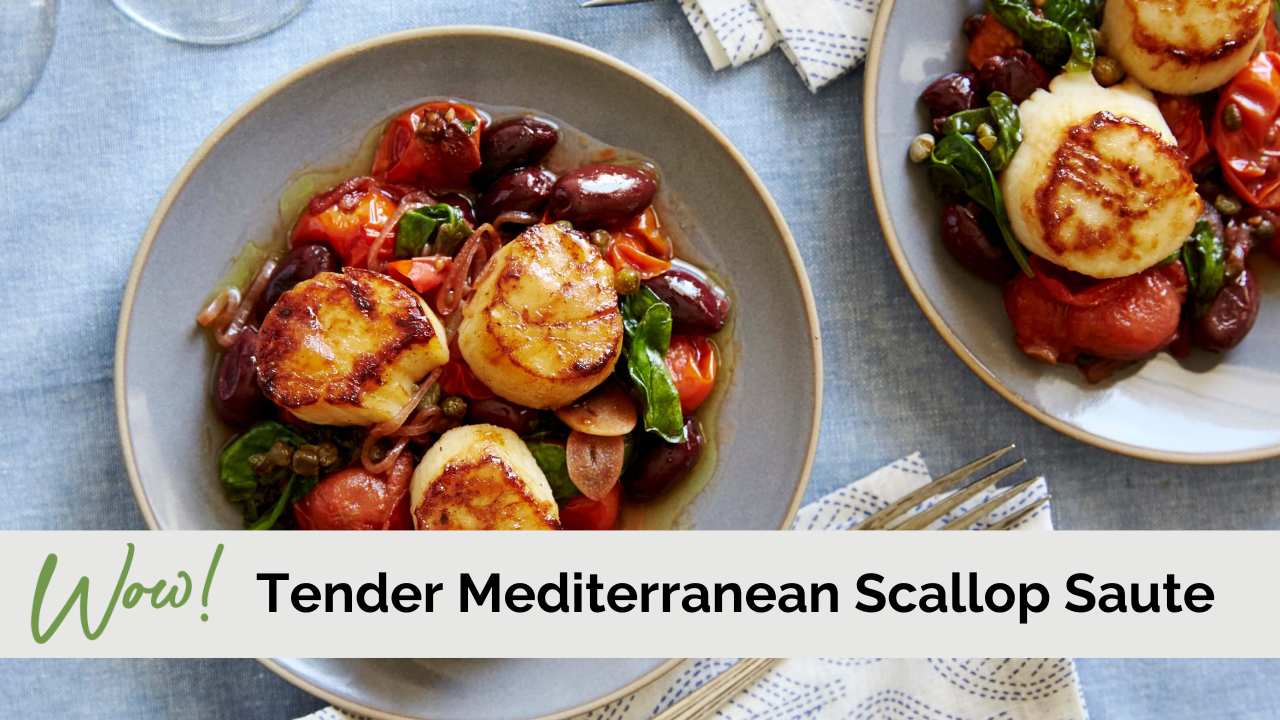 Image of Tender Mediterranean Scallop Sauté