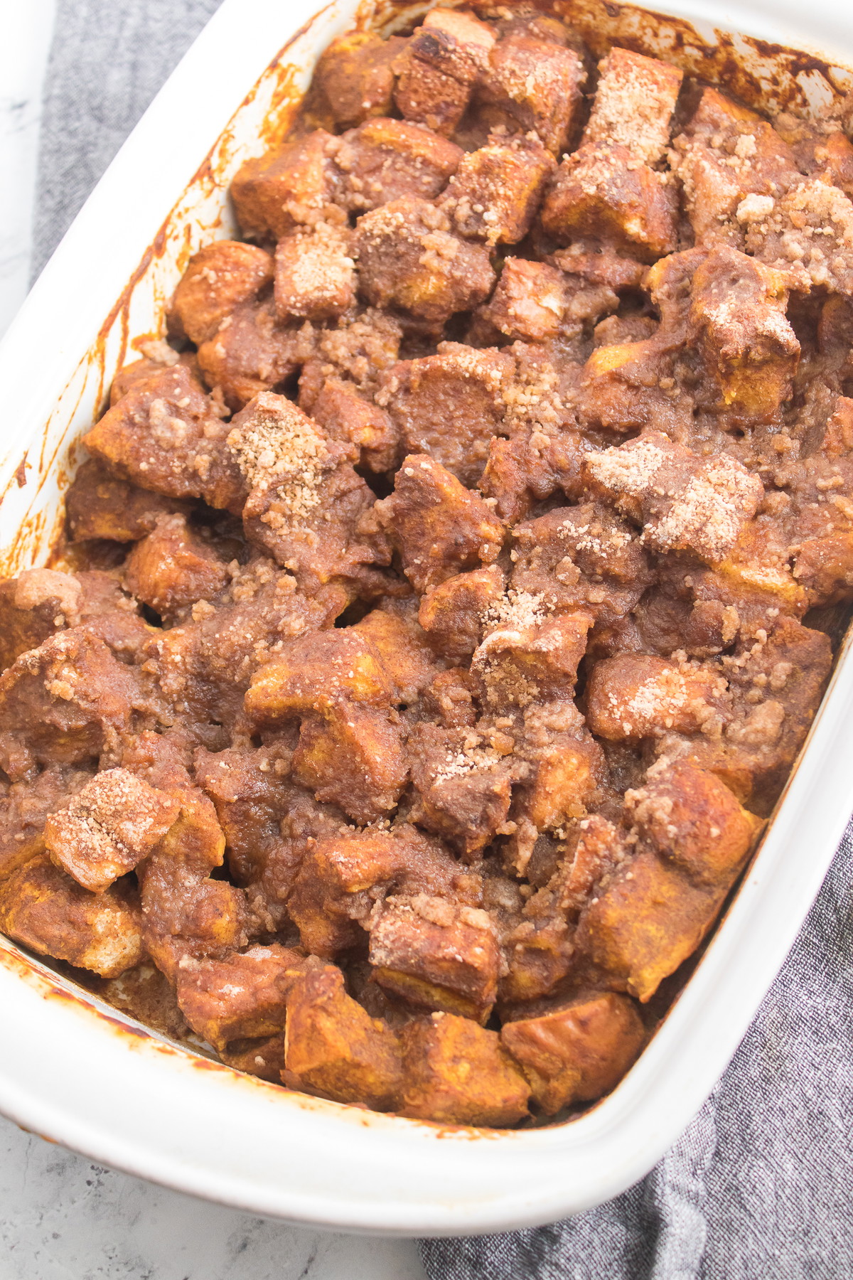 Pumpkin French Toast Bake Recipe