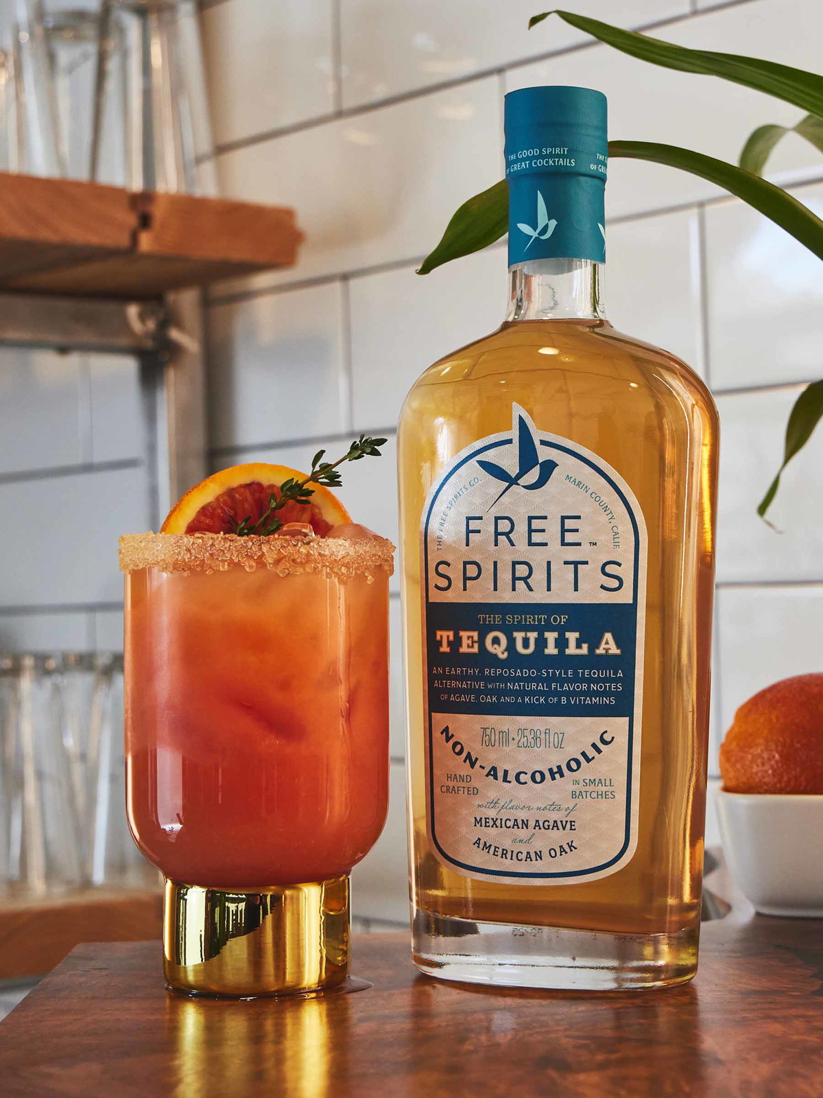 Blood Orange Margarita (Non-Alcoholic)