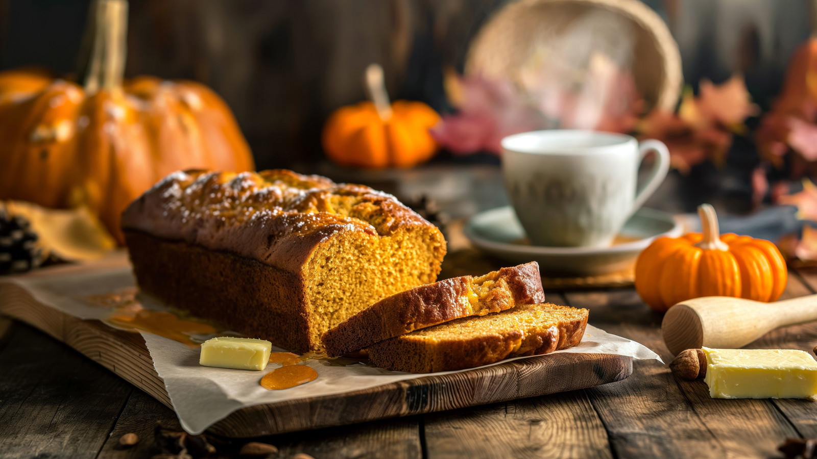 Image of Pumpkin Bread with Manuka Honey