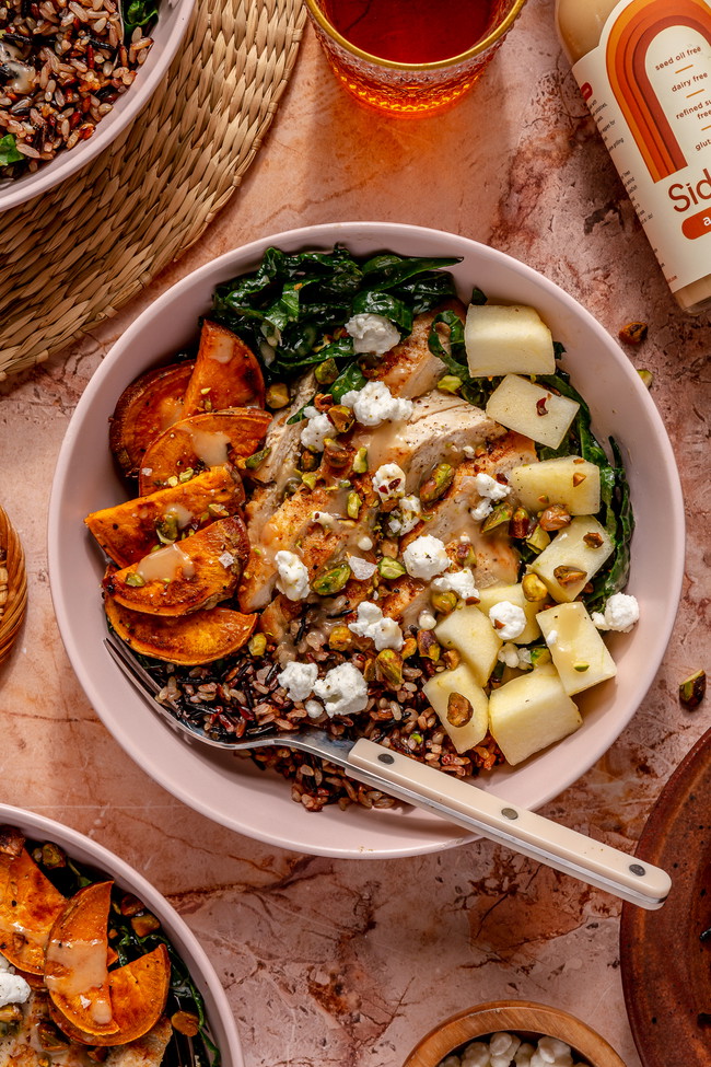 Image of Harvest Bowl with Apple Cider Vinaigrette