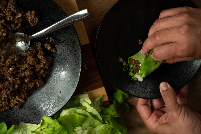 Image of Island BBQ Style Venison Lettuce Wraps