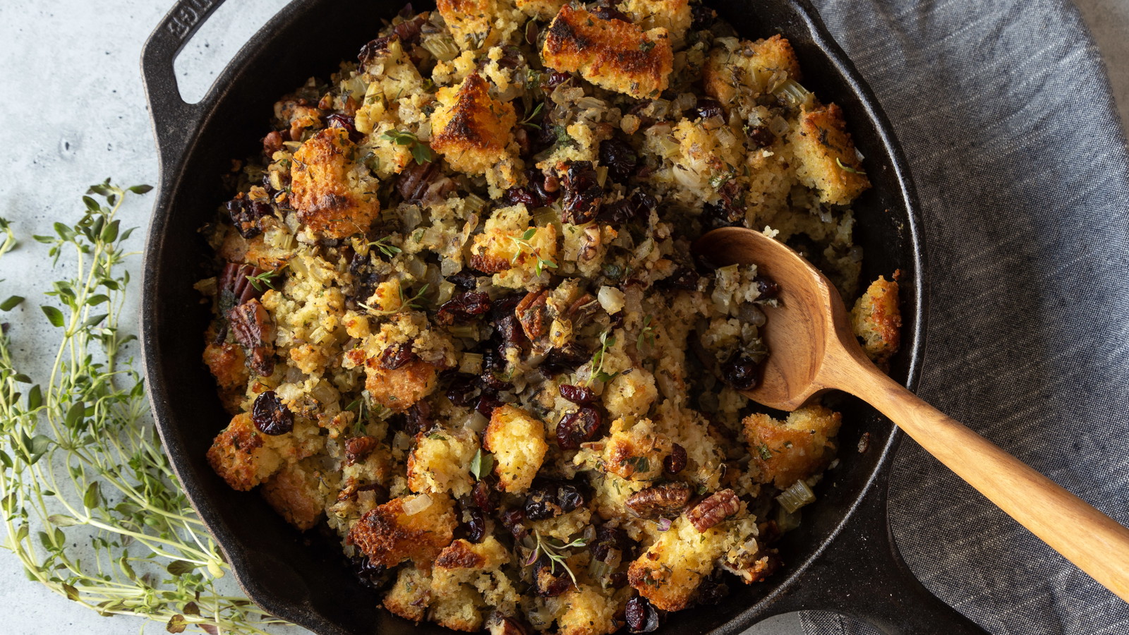 Image of Cornbread Stuffing with Cranberries & Pecans