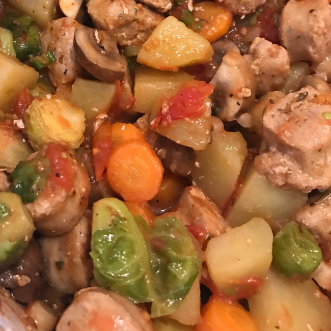 Image of Sausage and Potato Skillet Meal
