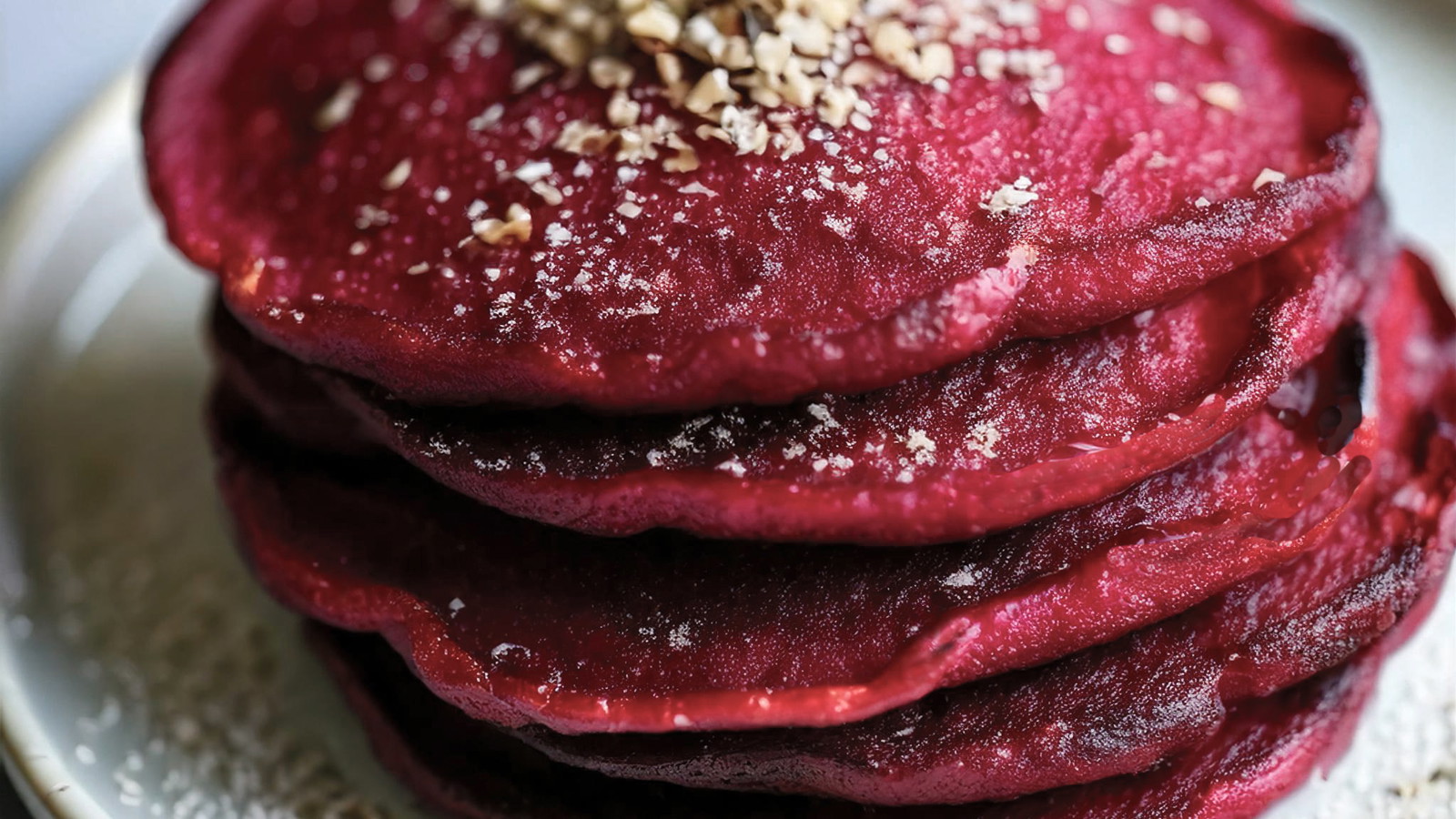 Stack of Haskapa pancakes