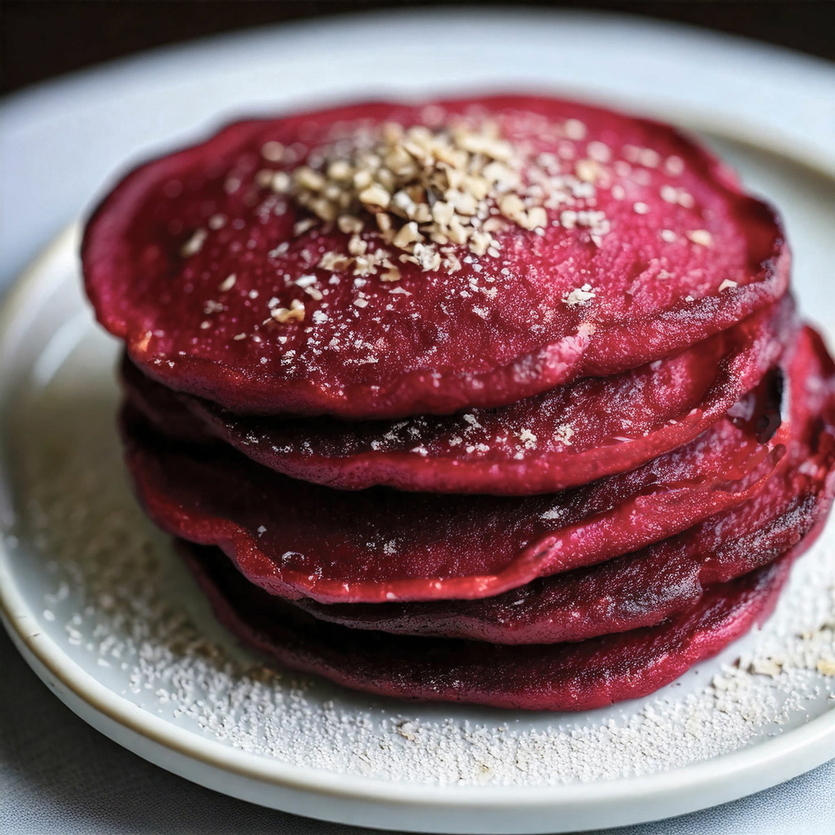 Haskapa and Beetroot Pancakes