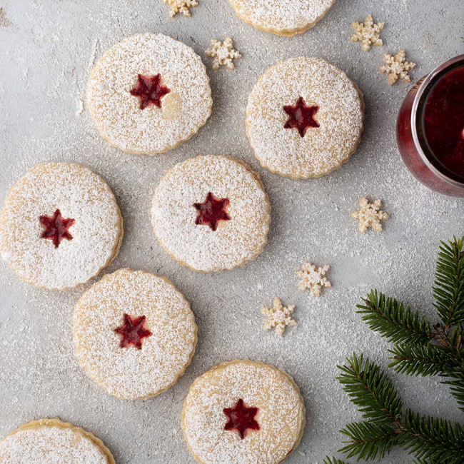 Image of Linzer Cookies