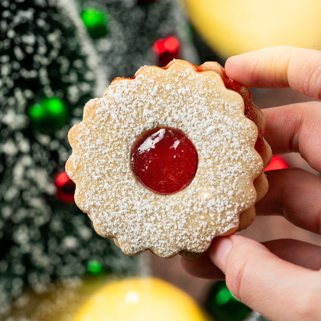 Strawberry Jam Cookies