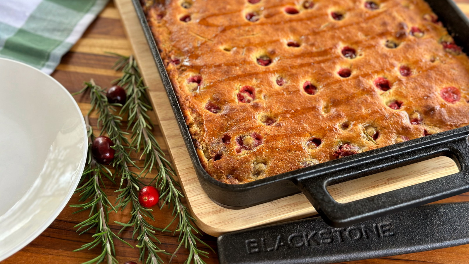 Image of Cranberry Rosemary Cornbread