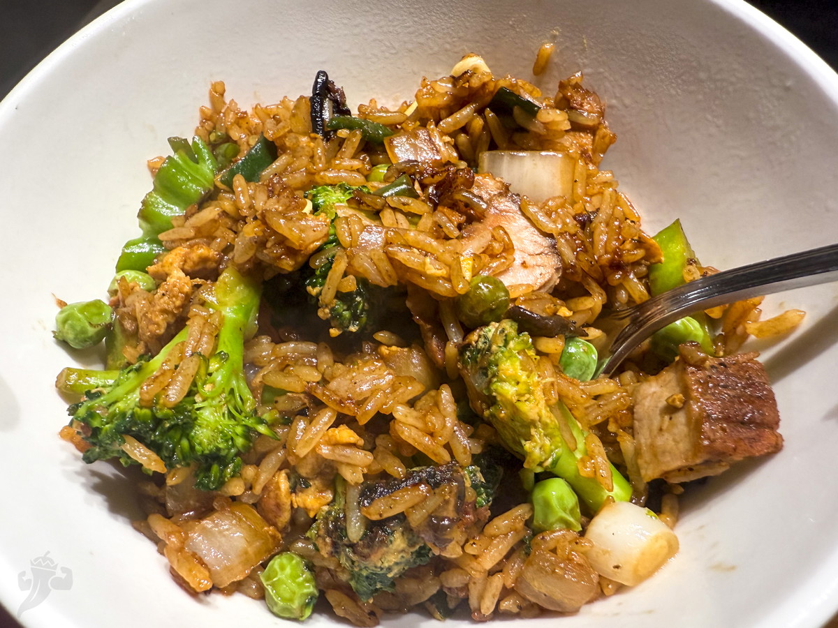 Biquinho Spicy Pork Fried Rice