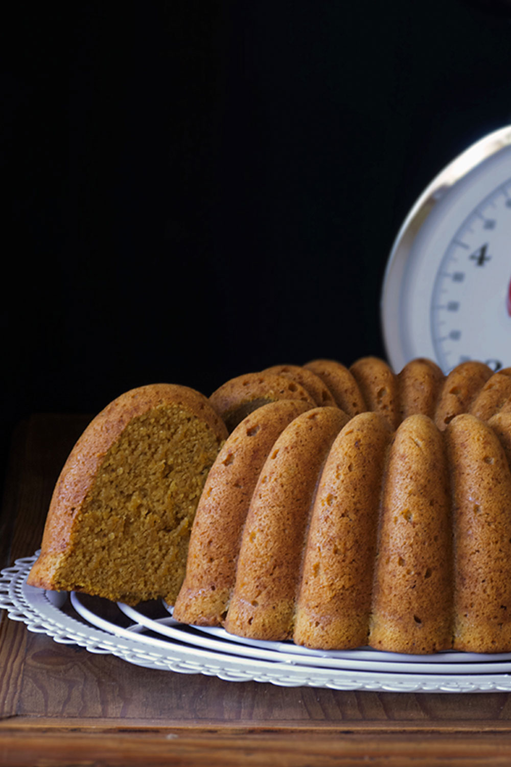Spiced pumpkin Bundt cake