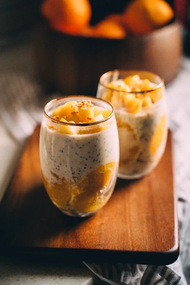 Image of Mango and Coconut Chia Pudding
