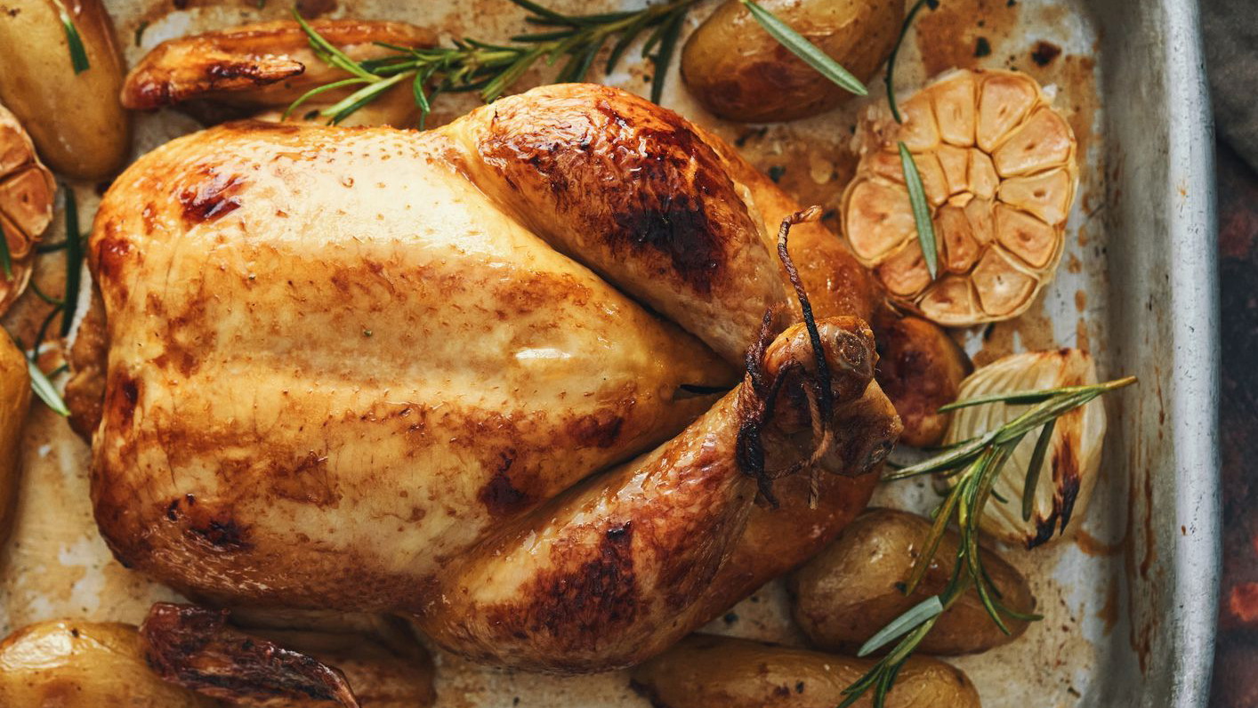 Dutch Oven Whole Roast French Chicken-image
