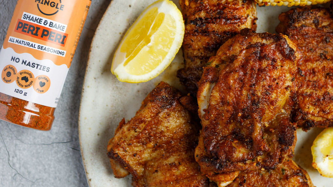  Peri Peri Pan-Fried &amp; Oven-Baked Chicken Thighs -image