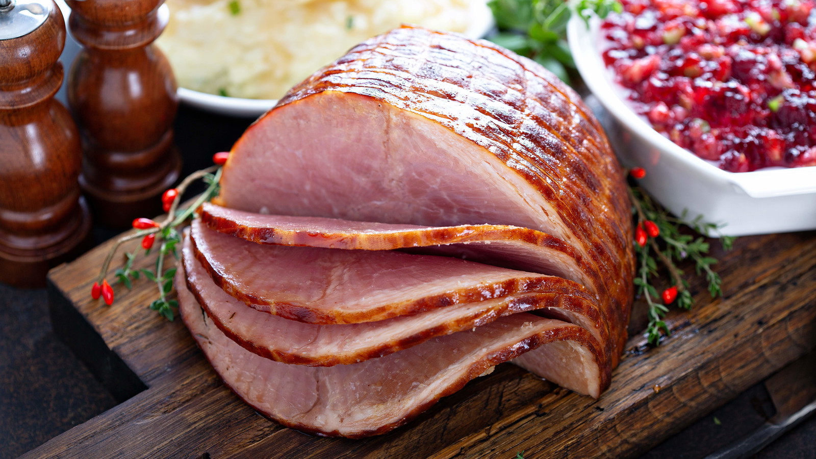 Image of Breakfast Sauce Glazed Ham