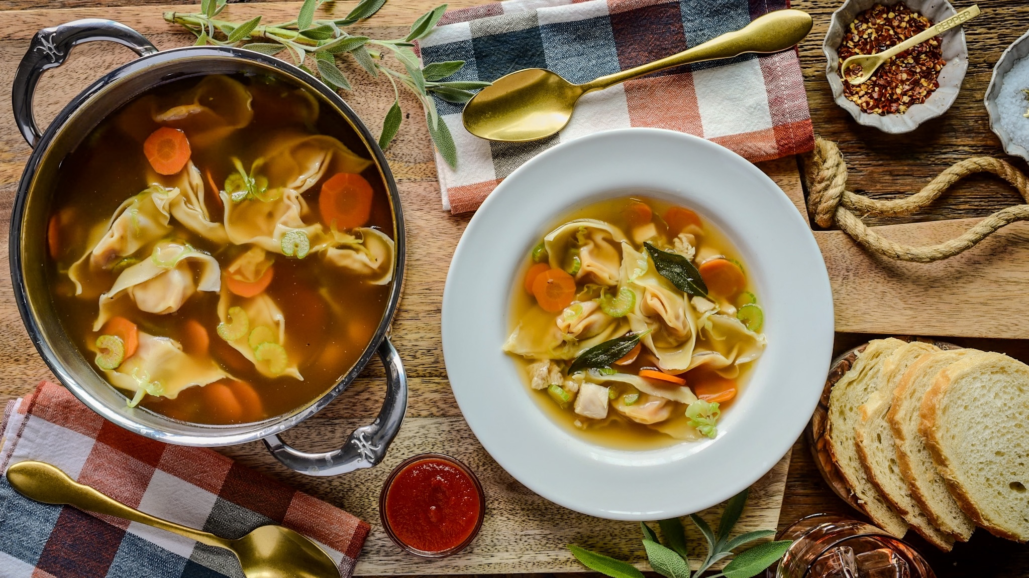 Image of Autumn Wonton Soup