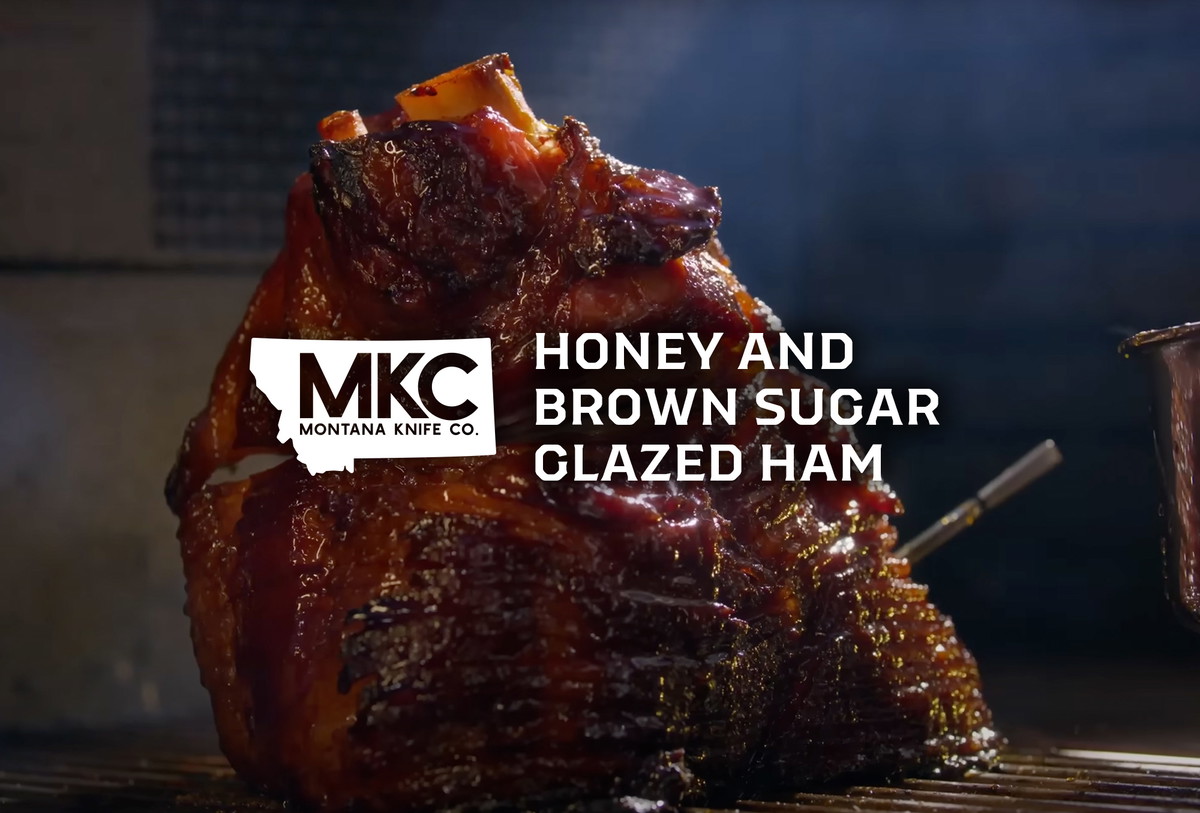 Honey- and Brown Sugar-Glazed Ham