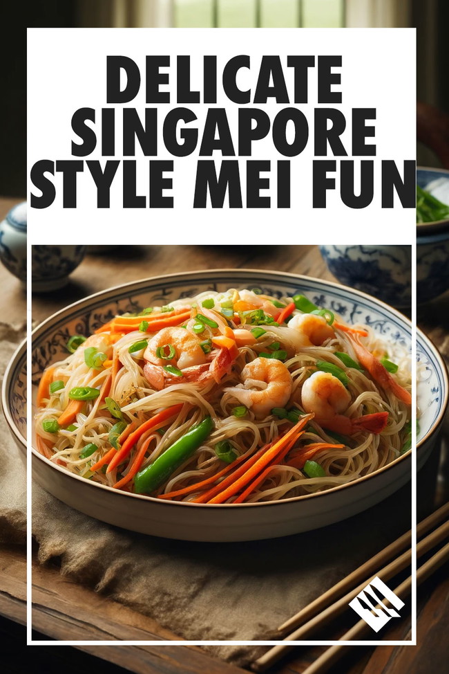 Image of Delicate Singapore Style Mei Fun 