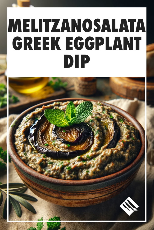 Image of Melitzanosalata - Greek Eggplant Dip!