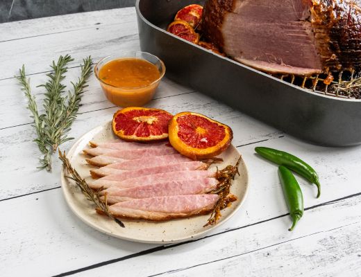 Image of Citrus Glazed Baked Ham