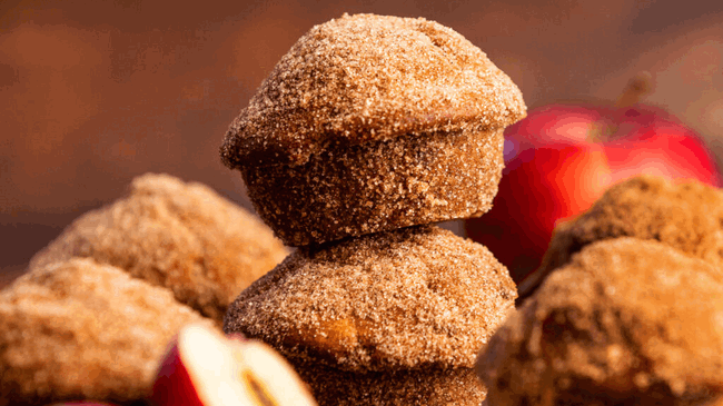 Image of Apple Cider Doughnut Muffins