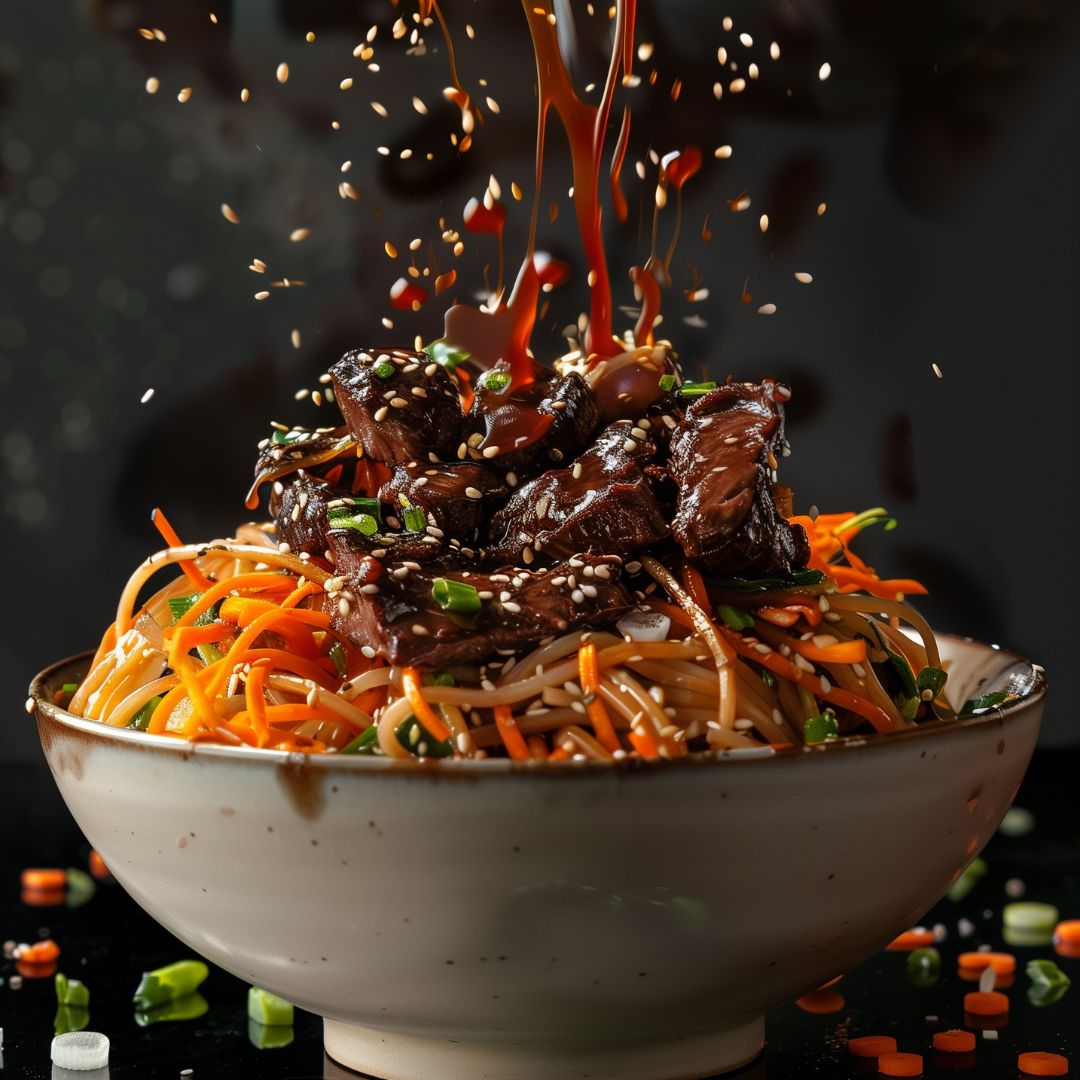Beef Bulgogi Noodles - Laham Al-Bulgogi Ma’aa Al-Noodles