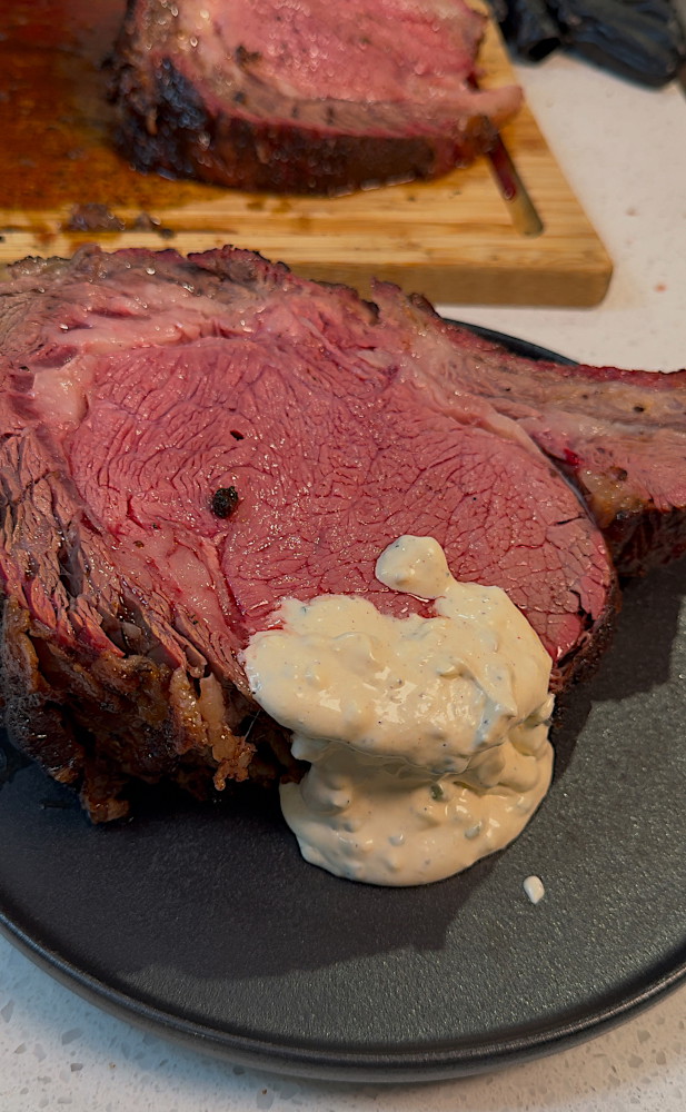 Image of Mix all ingredients in a bowl, then store in the fridge until ready to serve with your prime rib roast