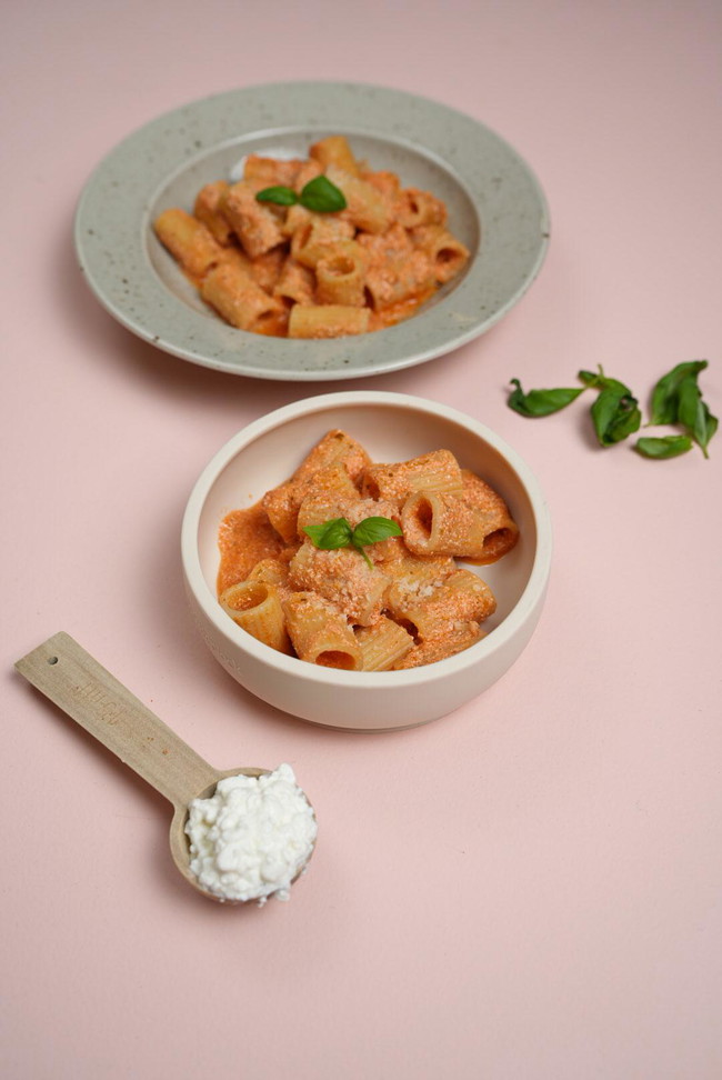 Image of Krämig tomatpasta med keso