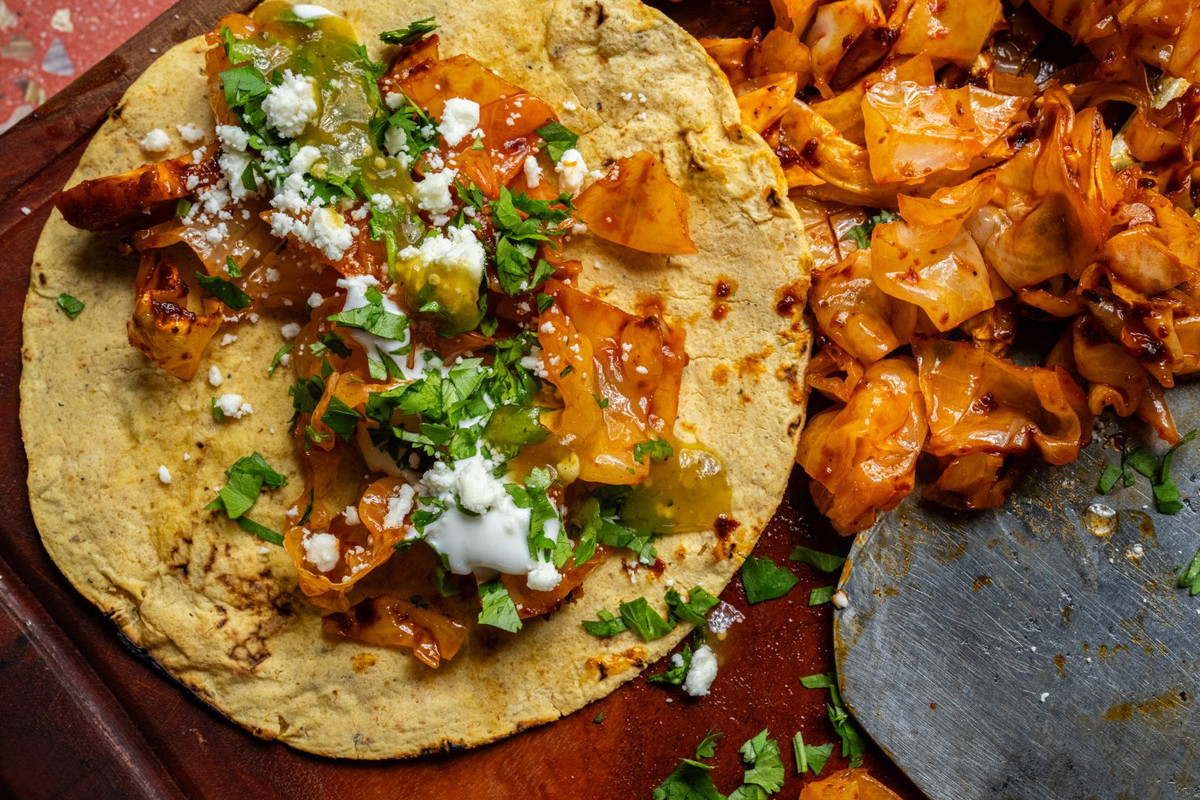 Cabbage Adobada (Braised Adobo Cabbage)
