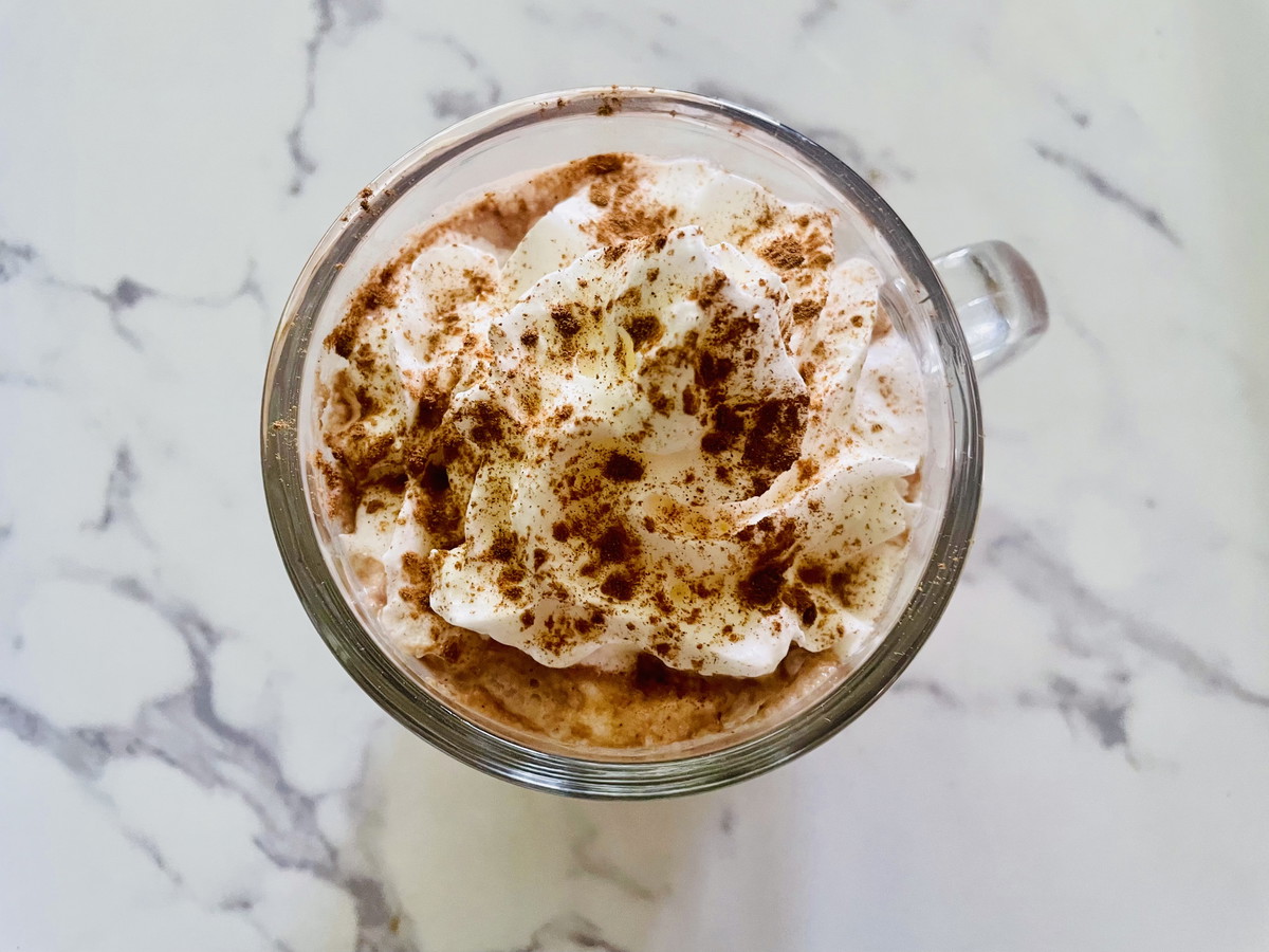 Spiced Elderberry Hot Cocoa