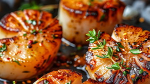 Image of Seared Sea Scallops