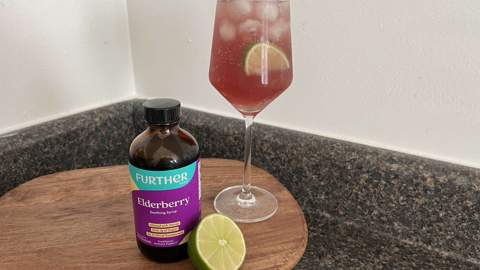 Image of Elderberry Mocktail Spritzer