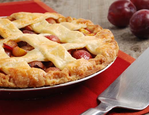 Image of Plum Bite and Cherry Pie