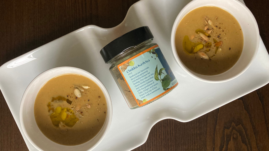 Image of Squash Lentil Soup with Chukku Kashaya