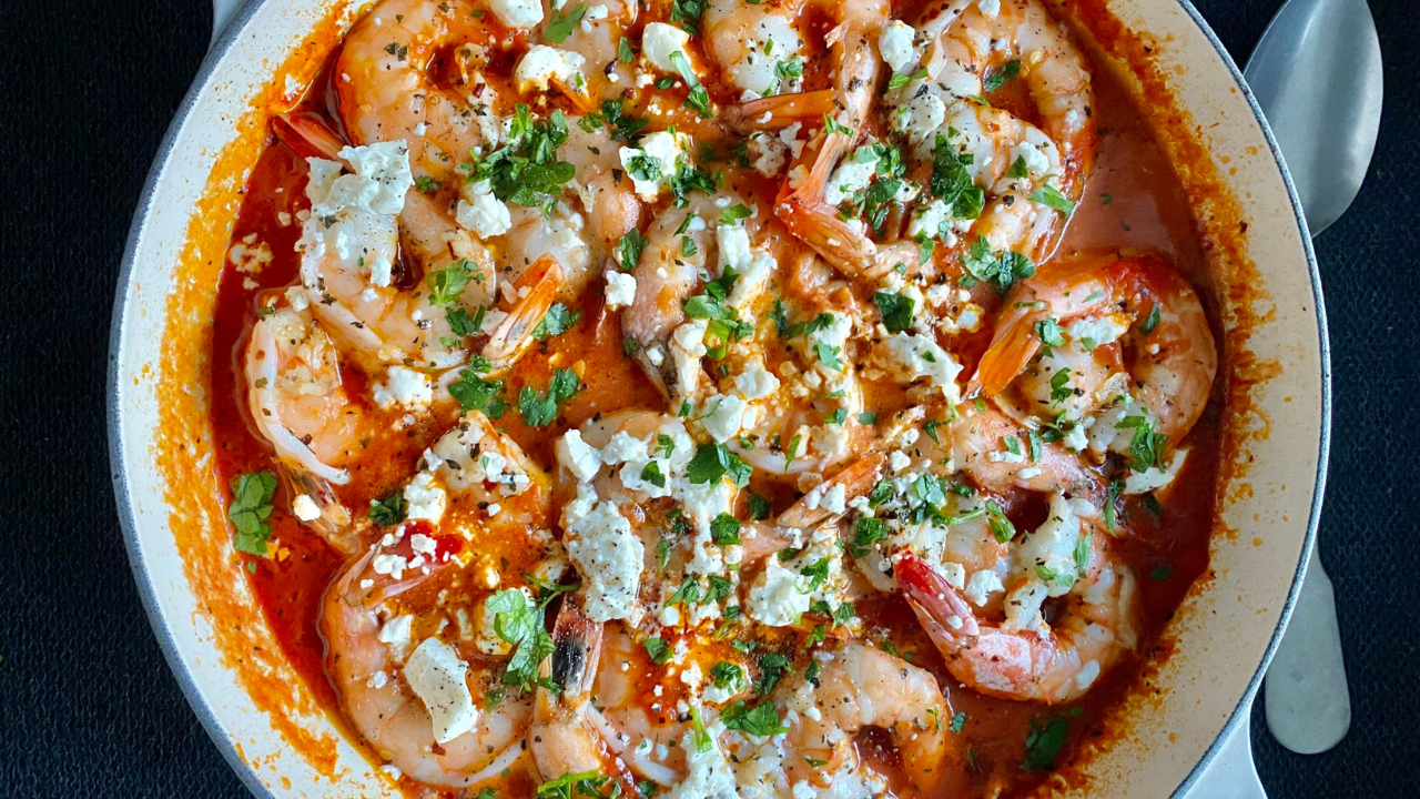 Image of Shrimp or Chicken Santorini