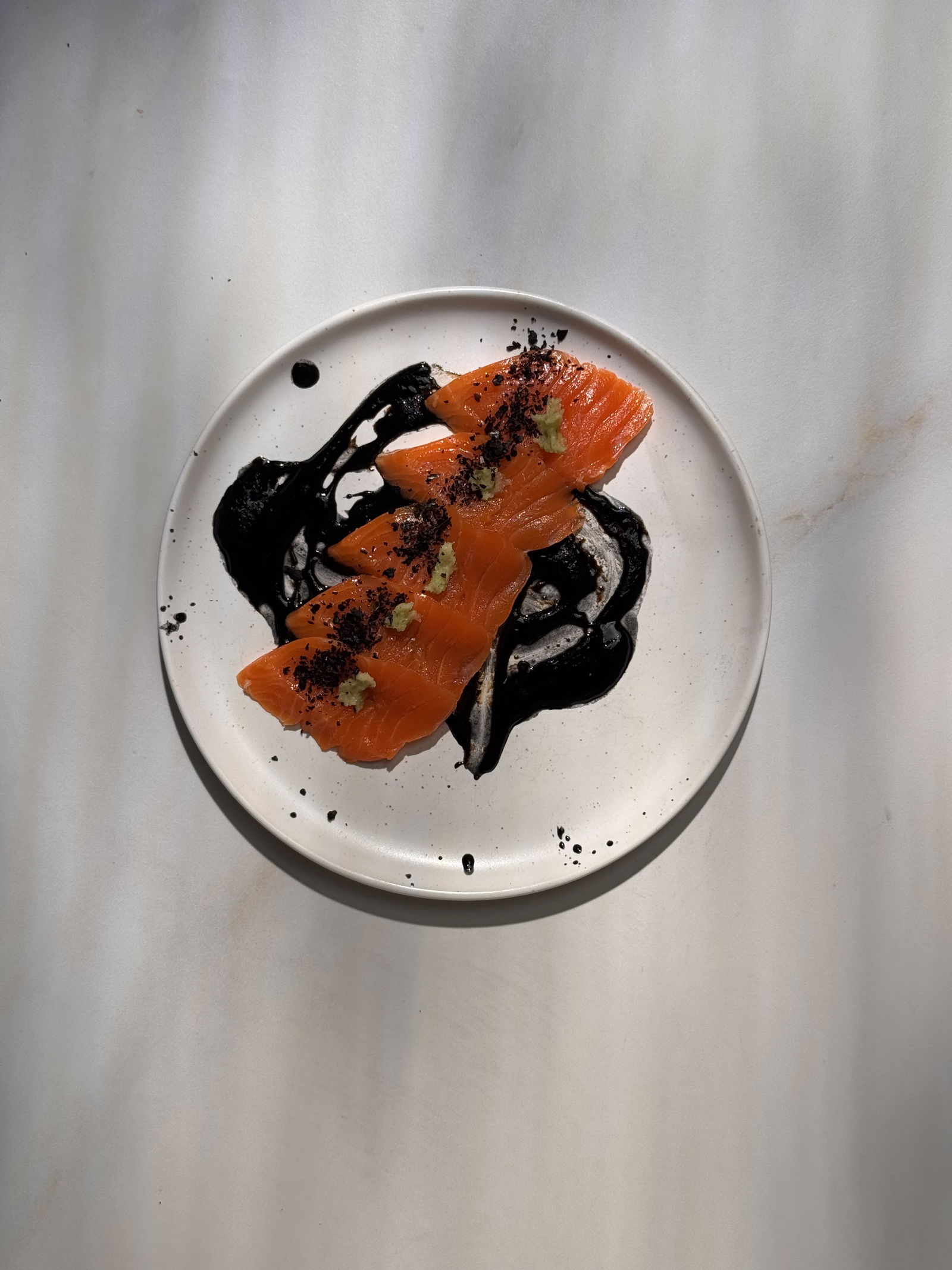 Image of How To Make Black Garlic Tamari Steelhead Sashimi