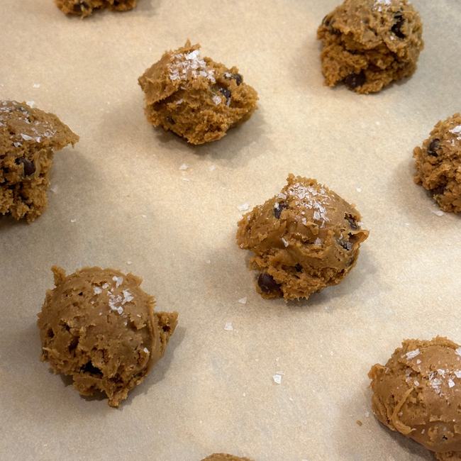 Image of Brown Butter Sourdough Chocolate Chip Cookies