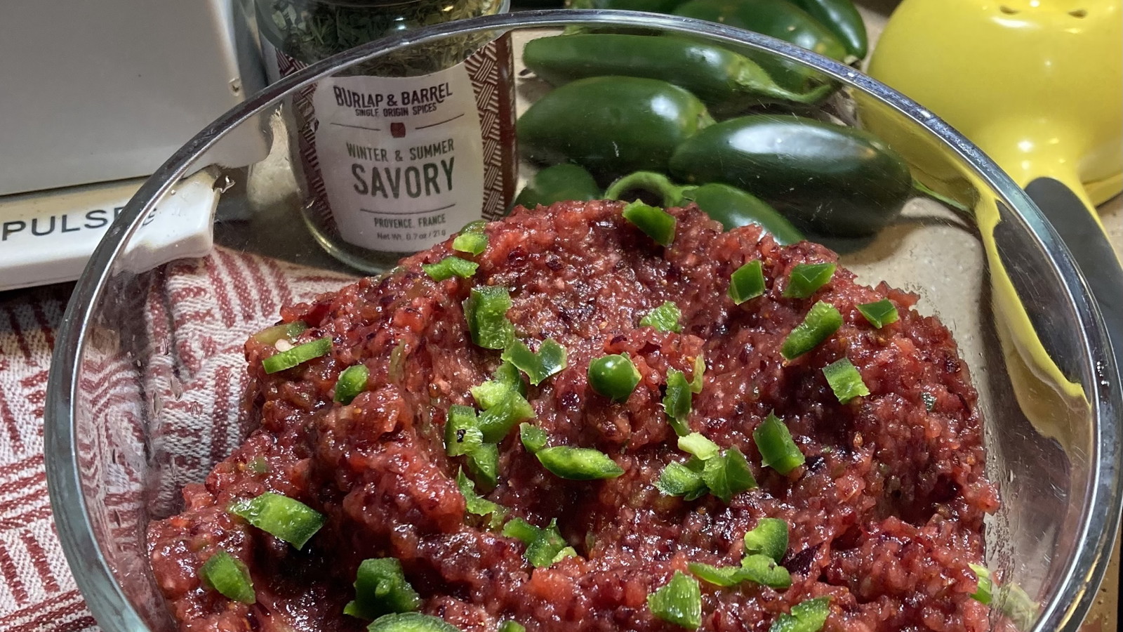 Image of Cranberry Chutney Salsa (GF, Vegan)