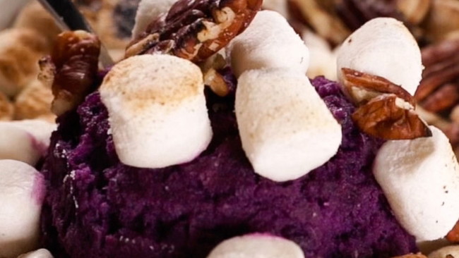 Sweet Potato Marshmallows by PLUGNGRILL Turbo E Outdoor Electric Grill