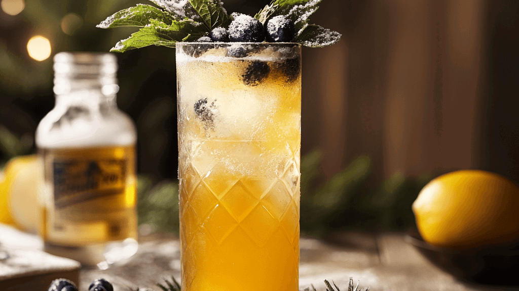 Image of Sueño de Invierno – Ein eleganter Wintercocktail mit Rumlikör