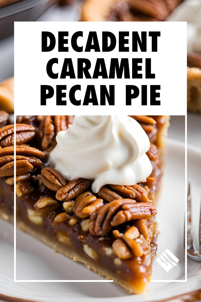 Image of Decadent Caramel Pecan Pie