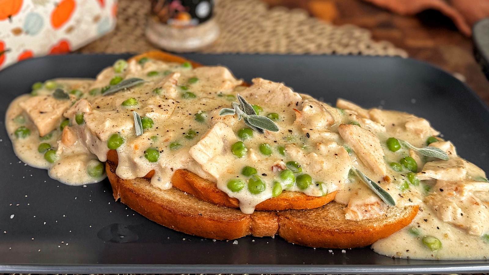 Image of Leftover Turkey with White Country Gravy